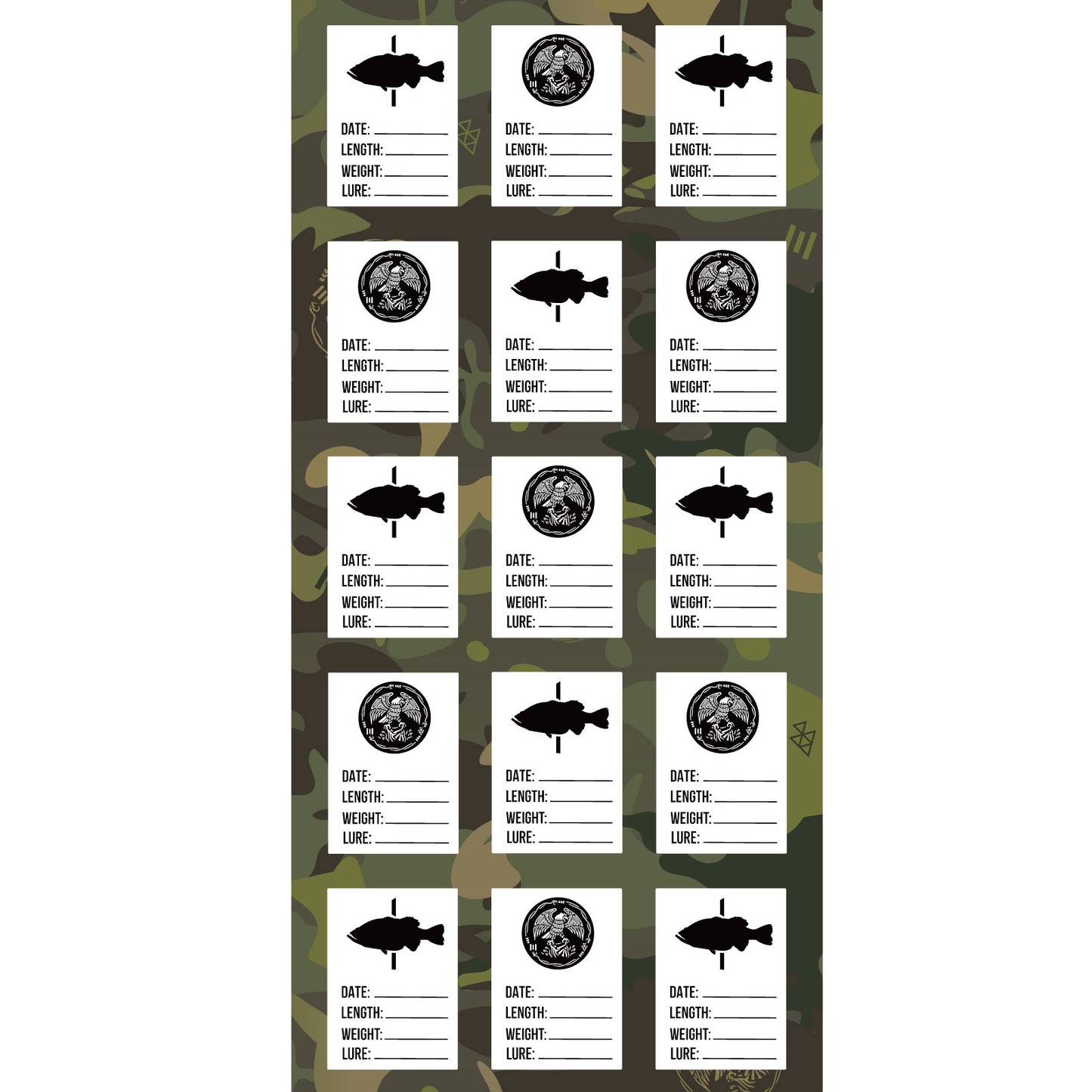 CXB + WCZ Travel Ready Big Bass Measuring Board